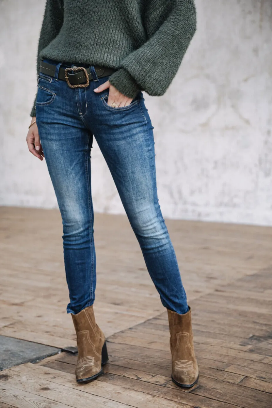 Freeman T. Porter Alexa High Waist Cropped S-SDM Clearance