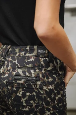 Freeman T. Porter Alexa High Waist Cropped Marsh Hot