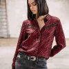 Freeman T. Porter Crizia Red Zebra Flash Sale