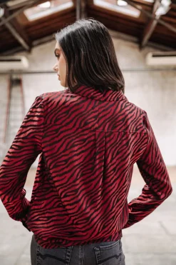 Freeman T. Porter Crizia Red Zebra Flash Sale