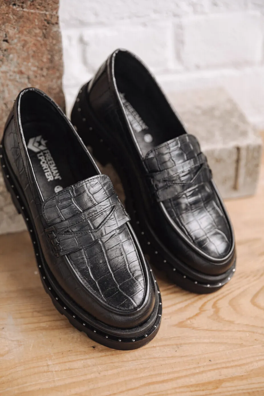 Freeman T. Porter Mokka Croco Best Sale