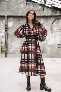 Freeman T. Porter Rosella Blurry Gingham New