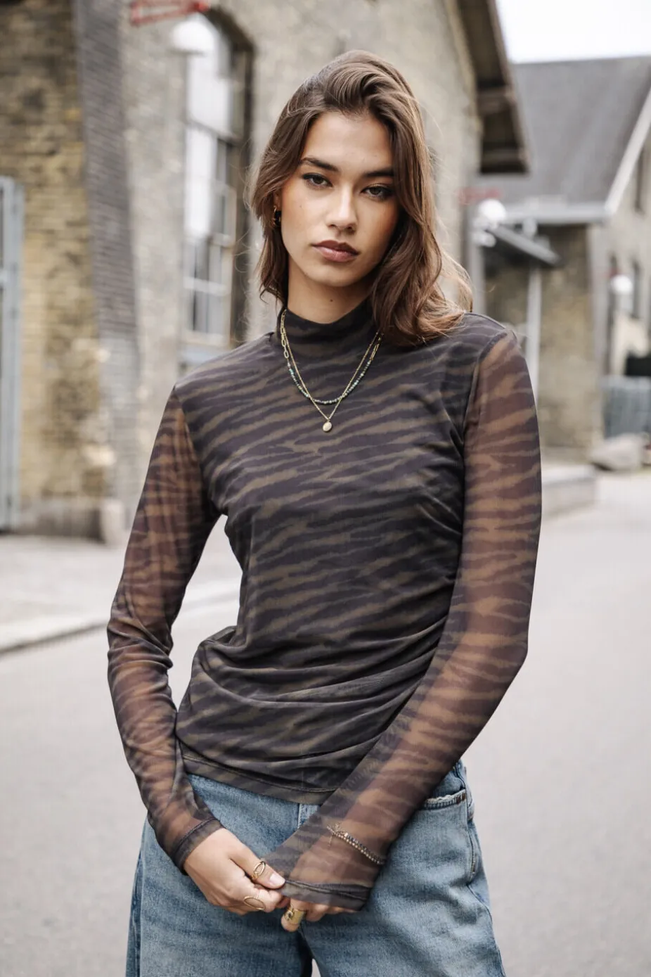 Freeman T. Porter Thylane Blurry Zebra Cheap