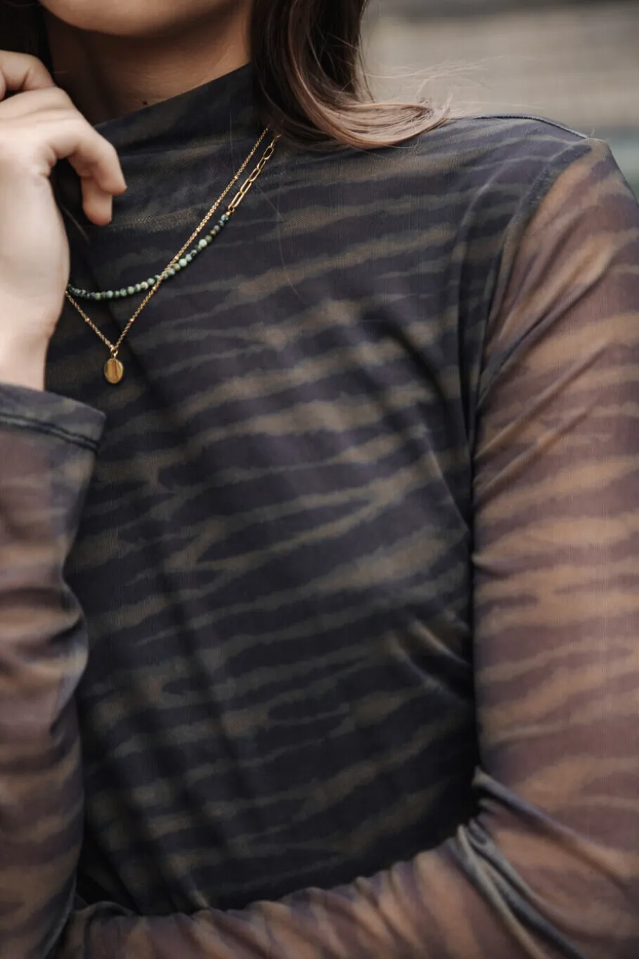 Freeman T. Porter Thylane Blurry Zebra Cheap